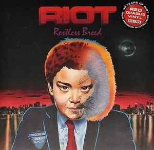 Cover for Riot · Restless Breed, Riot Live (Vinyl Red Opaque) (LP) (2021)