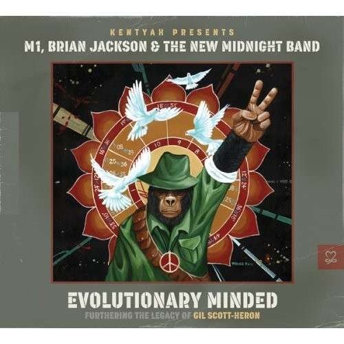 Cover for Kentyah / M1 / Jackson,brian &amp; New Midnight Band · Evolutionary Minded: Furthering the Legacy of Gil (CD) (2013)