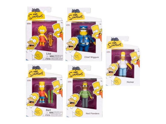 Simpsons  2.5  Figures BUY TOTAL OF 8 for Full carton but priced per unit   Toys · Simpsons Minifiguren Wave 1 6 cm Sortiment (8) (Leksaker) (2025)