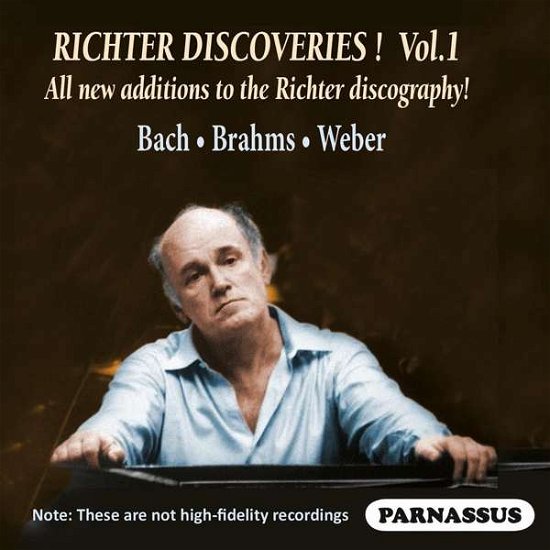 Cover for Sviatoslav Richter · Richter Discoveries ! Vol.1: Weber. Bach Etc (CD) (2018)