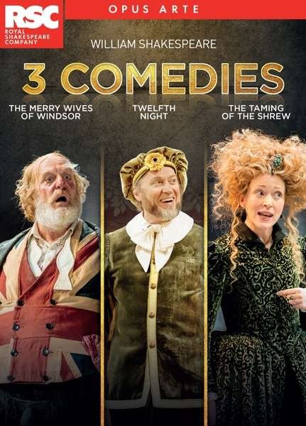 Cover for Royal Shakespeare Company · 3 Comedies (DVD) (2021)