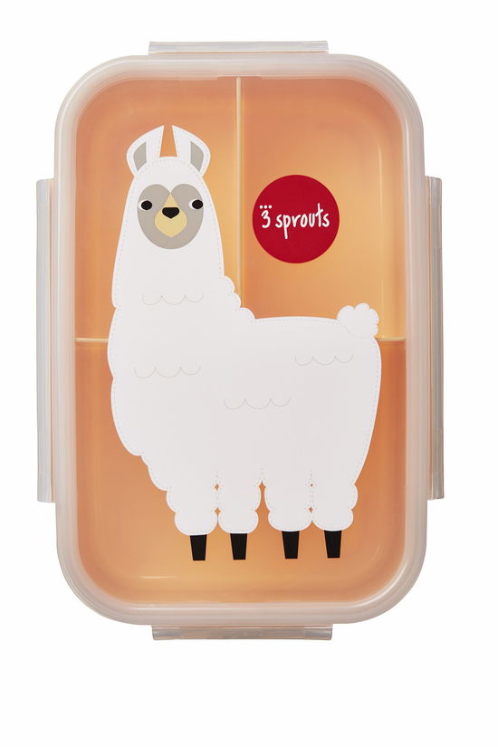 Cover for 3 Sprouts · Bento Box - Peach Llama (Toys)