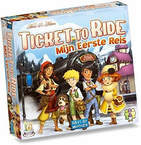 Cover for Ticket to Ride: Mijn Eerste Reis (DOW720527) (Legetøj)
