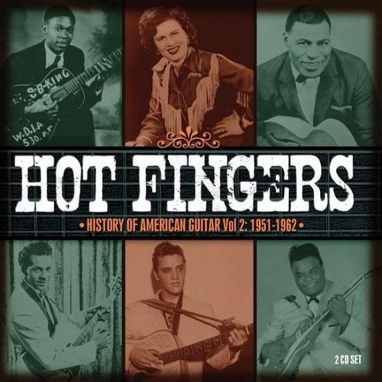 Cover for Various Artists · Hot Fingers - History of Ameri (CD) (2016)