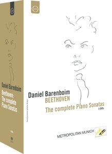 Cover for Daniel Barenboim · Complete Beethoven Piano (DVD) (2020)