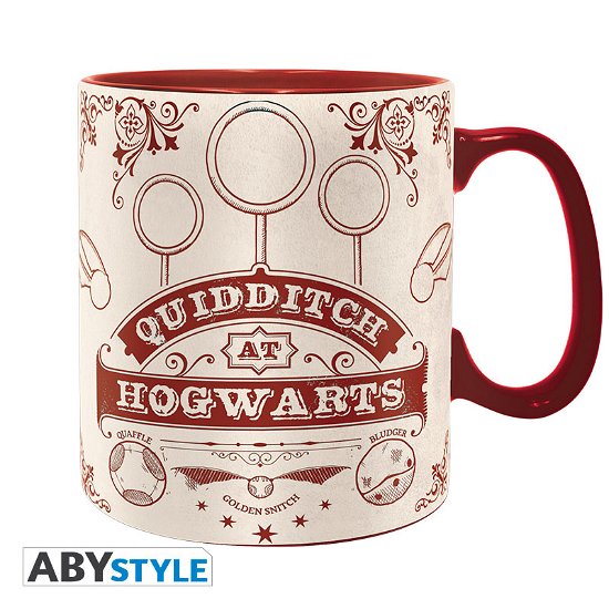 HARRY POTTER - Mug 460 ml - Quidditch - Mug - Merchandise -  - 3665361013273 - September 2, 2019