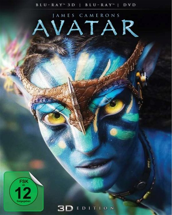 Cover for Sam Worthington, Zoe Saldana, Sigourney Weaver, Stephen Lang, Michelle Rodriguez · Avatar - Aufbruch nach Pandora 3D (ink.2D) (+DVD) (DVD/CD) (2012)