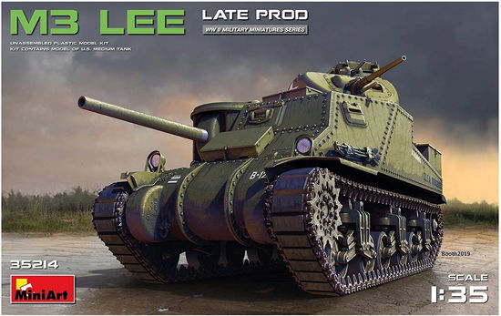 Cover for MiniArt · 1/35 M3 Lee Late Production (Legetøj)