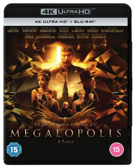 Cover for Megalopolis (Blu-ray) (2025)