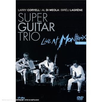 Cover for Super Guitar Trio · Live At Montreux 1989 (71 min.) (DVD) (2018)