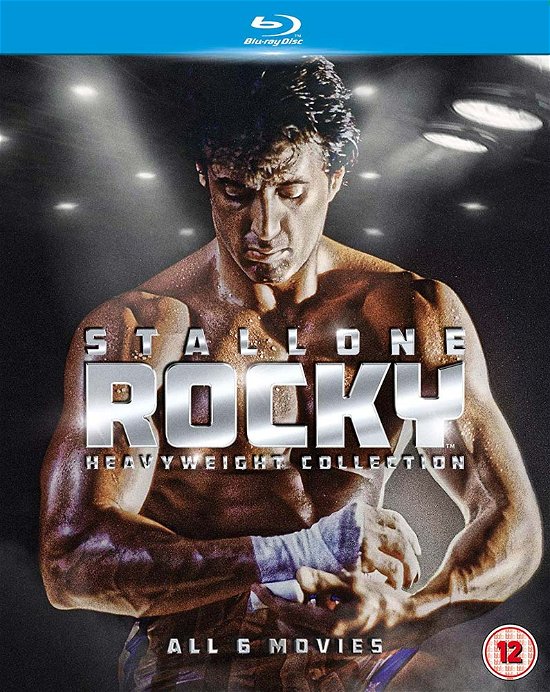 Cover for Rocky the Complete Saga Bds · Rocky The Complete Saga (Blu-ray) (2014)