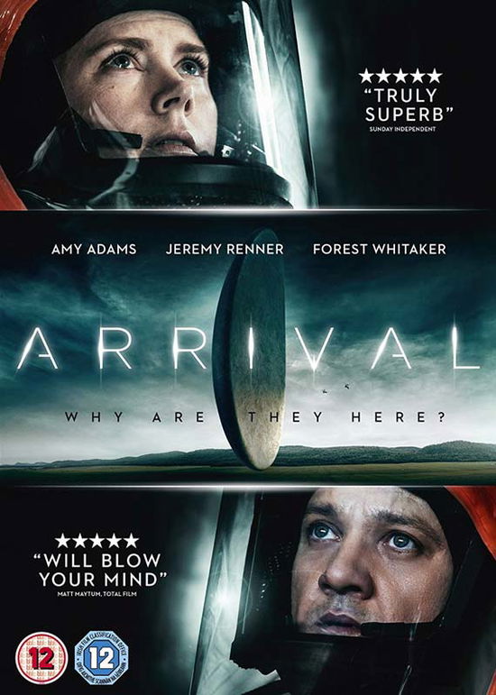 Cover for Arrival (DVD) (2017)