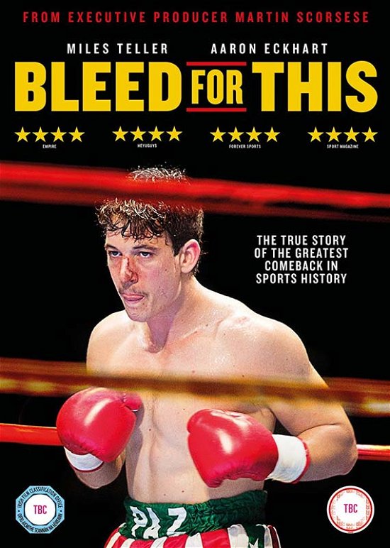 Cover for Bleed for This · Bleed For This (DVD) (2017)