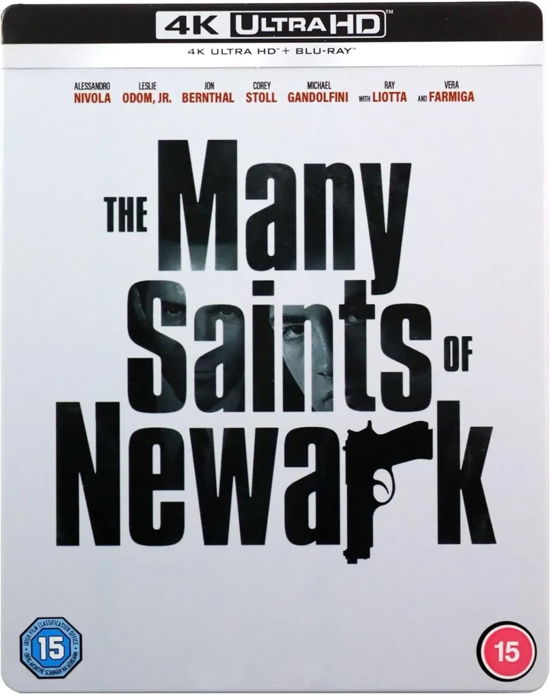 Cover for The Many Saints Of Newark (4K Ultra HD) [Limited Steelbook edition] (2023)