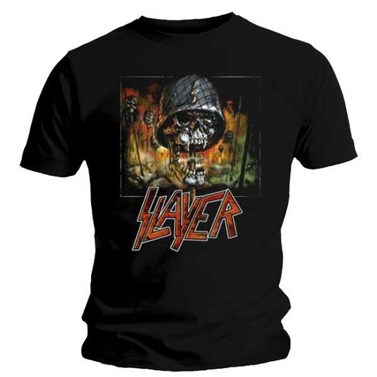 Cover for Slayer · Impaled Soldier (T-shirt,schwarz,größe S) (MERCH) (2012)