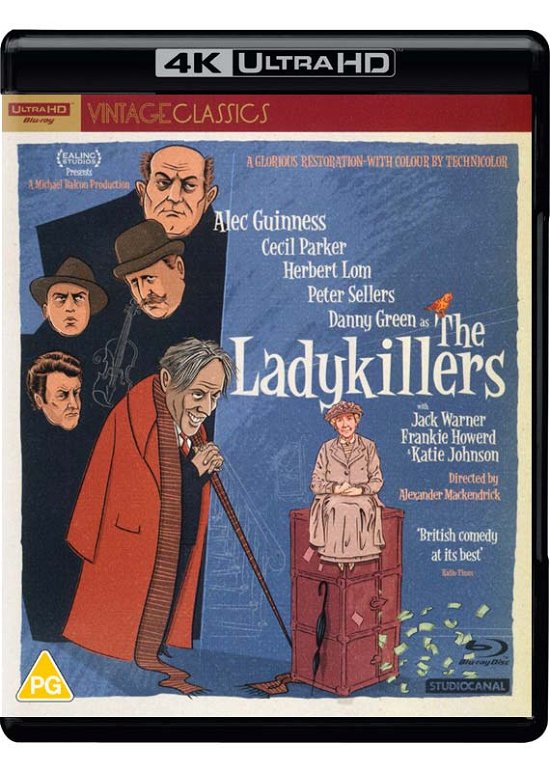The Ladykillers - Ladykillers - Filmes - Studio Canal (Optimum) - 5055201846273 - 8 de março de 2021
