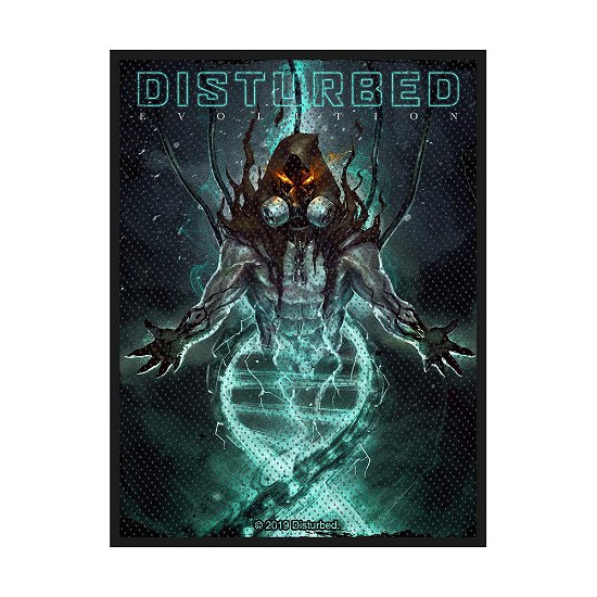 Disturbed Standard Woven Patch: Evolution Hooded - Disturbed - Merchandise - PHD - 5055339796273 - 19. august 2019