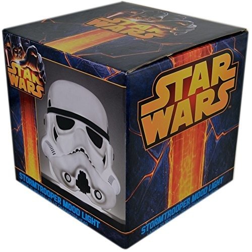 Star Wars Storm Trooper  - 3D Mood Light - White Head - Large 25cm - Groovy UK - Merchandise -  - 5055437904273 - 