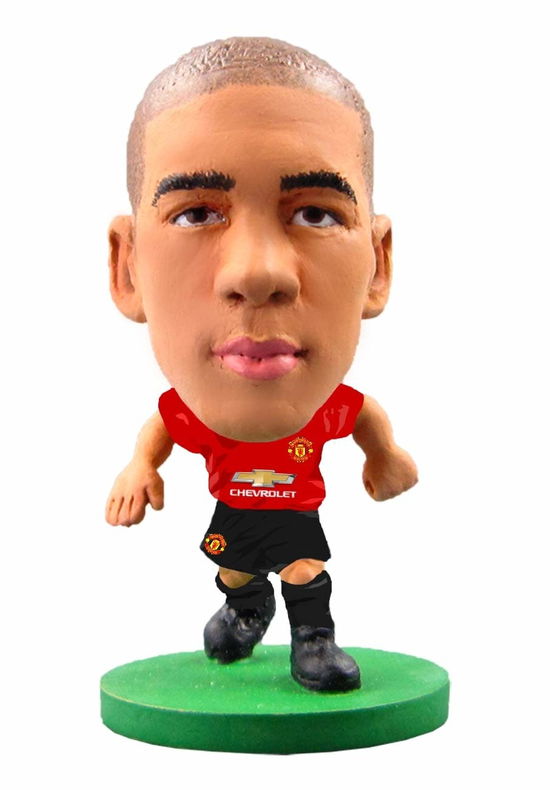 Soccerstarz  Man Utd Chris Smalling  Home Kit 2019 version Figures - Soccerstarz  Man Utd Chris Smalling  Home Kit 2019 version Figures - Koopwaar - Creative Distribution - 5056122504273 - 