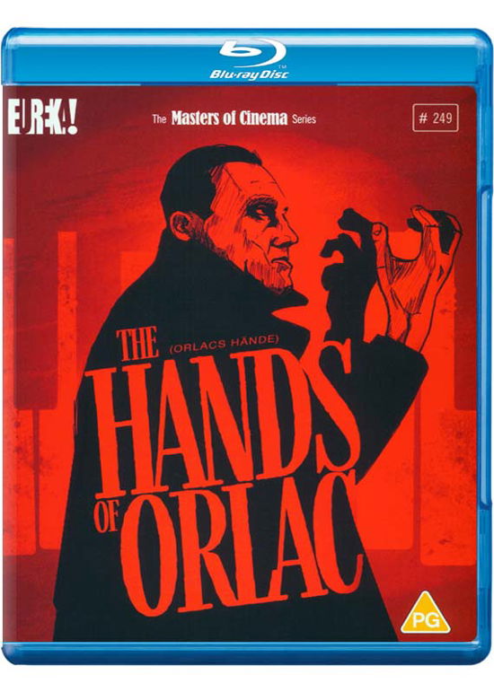 Cover for THE HANDS OF ORLAC MOC Bluray · The Hands Of Orlac (Blu-Ray) (2021)