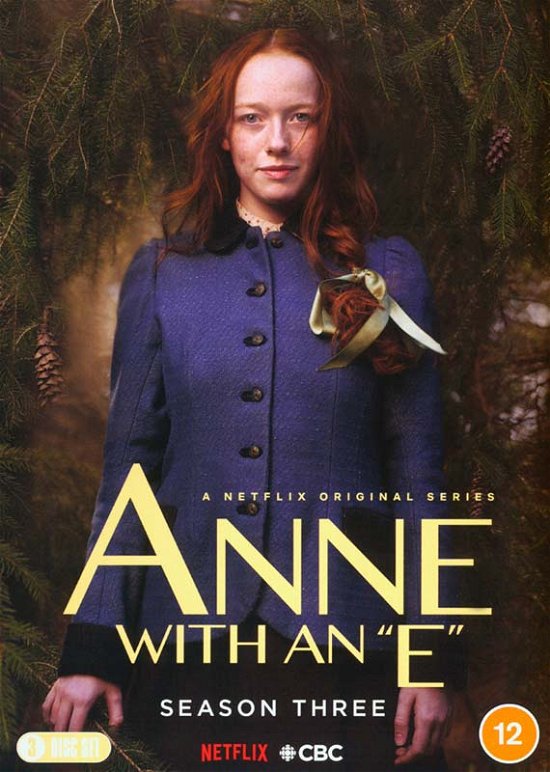 Cover for Anne with an E Season 3 DVD · Anne With an E Season 3 (DVD) (2020)