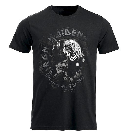 Cover for Iron Maiden · Number of the Beast Watermark (T-shirt) [size M] (2022)