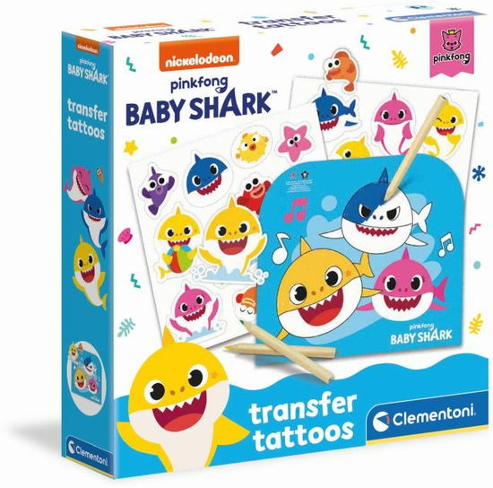 Tattoos - Baby Shark - Gadżety - Clementoni - 8005125186273 - 