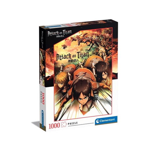 Cover for Anime · Puslespil ANIME ATTACK ON TITANS standard, 1000 brikker (Puslespill) (2023)