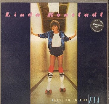 Cover for Linda Ronstadt · Living in Nthe USA (LP)