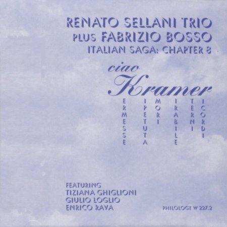 Cover for Renato Trio Sellani · Ciao Kramer (CD) (2013)