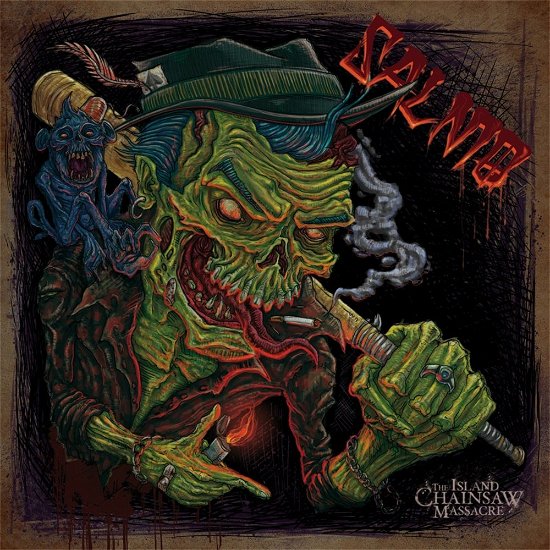 Cover for Salmo · Island Chainsaw Massacre (LP) (2018)