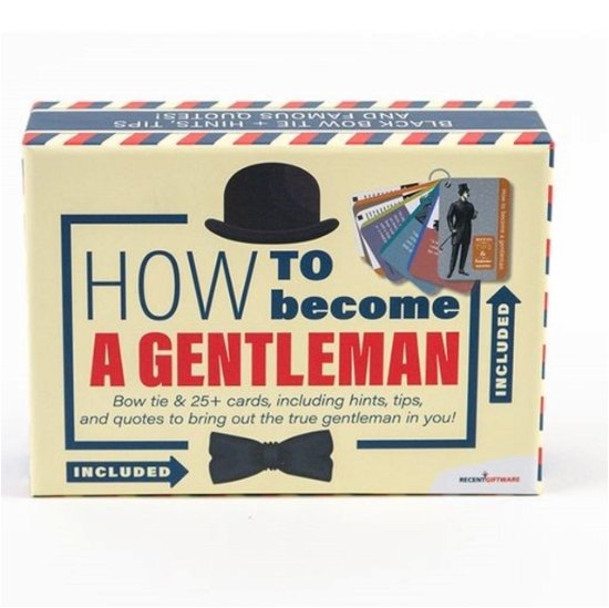 Cover for How to become a Gentleman (Paperback Book) (2023)
