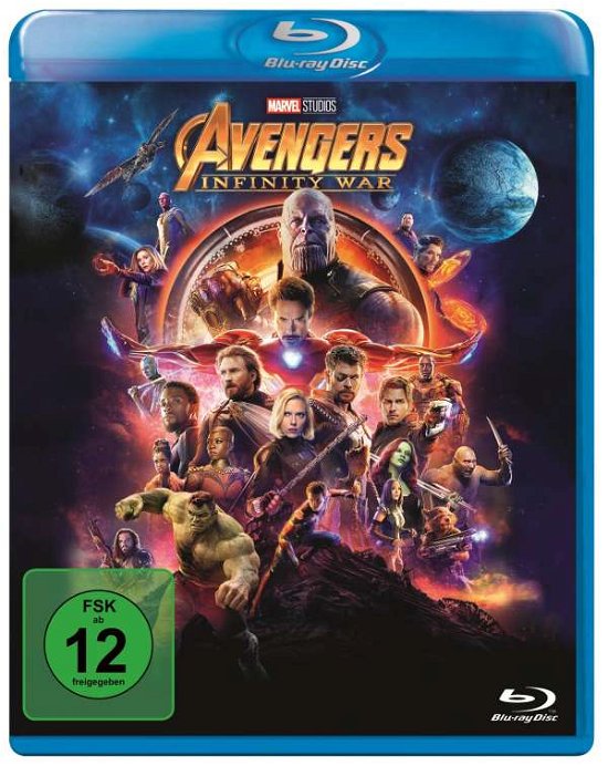 Cover for Marvels The Avengers · Marvels The Avengers - Infinity War (Blu-ray) (2018)