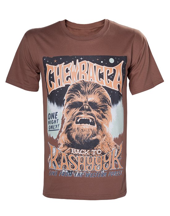 Cover for Star Wars · Chewbacca Poster (T-Shirt Unisex Tg. L) (T-shirt)