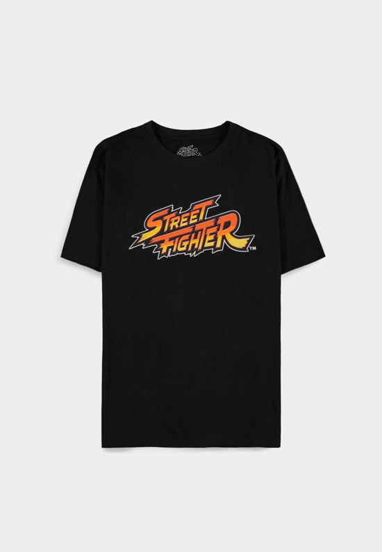 Men'S Short Sleeved T-Shirt - Xl Short Sleeved T-Shirts M Black - Street Fighter - Film -  - 8718526366273 - 