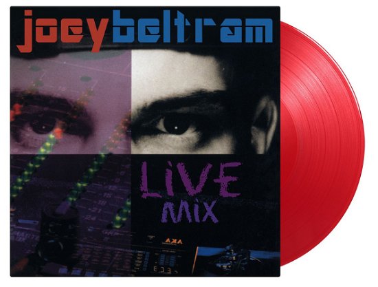 Cover for Joey Beltram · Live Mix (LP) [Translucent Red Vinyl edition] (2023)