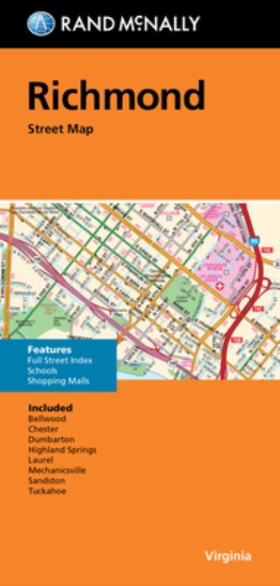 Cover for Rand Mcnally · Rand McNally Folded Map: Richmond Street Map (Taschenbuch) (2022)