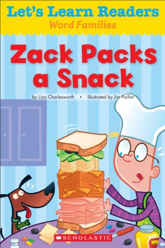 Cover for Scholastic Teaching Resources · Let's Learn Readers: Zack Packs A Snack - Let's Learn Readers (Paperback Book) (2014)