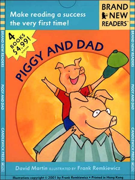Piggy and Dad: Brand New Readers - David Martin - Kirjat - Candlewick - 9780763613273 - tiistai 1. toukokuuta 2001