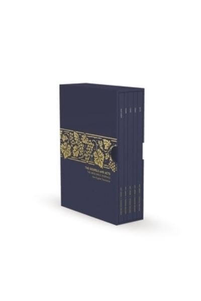 Cover for Thomas Nelson · The Gospels and Acts: NET Abide Bible Journals Box Set, Comfort Print: Holy Bible (Paperback Book) (2020)