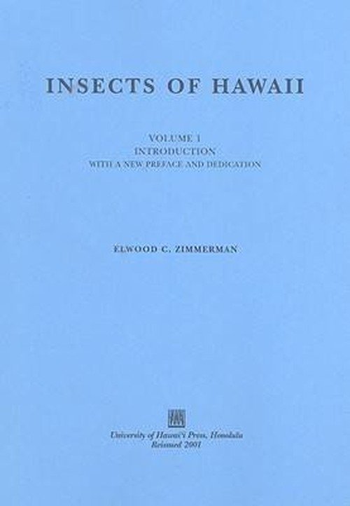 Cover for Zimemrman · Insects of Hawaii Vol 1 (Taschenbuch) (2001)