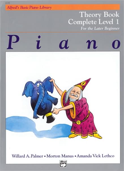 Cover for Morton Manus · Alfred's Basic Piano Library Theory Complete, Bk 1 (Paperback Book) (1983)