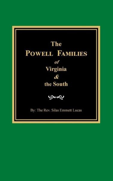 Cover for S. Emmett Lucas · The Powell Families of Virginia and the South (Hardcover Book) (2015)