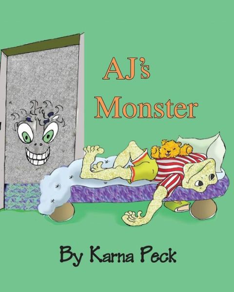 Cover for Karna Peck · AJ's Monster (Paperback Book) (2019)