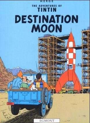 Cover for Herge · Destination Moon - The Adventures of Tintin (Paperback Bog) [Graphic novel edition] (2012)