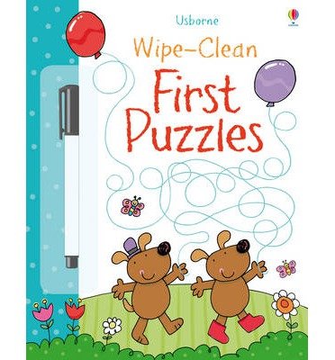 Wipe-clean First Puzzles - Wipe-Clean - Jessica Greenwell - Bøger - Usborne Publishing Ltd - 9781409563273 - 2014