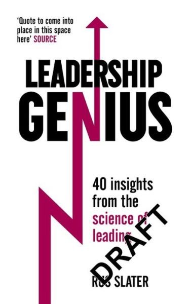 Cover for Rus Slater · Leadership Genius: 40 insights From the science of leading (Pocketbok) (2015)