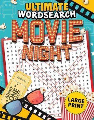 Cover for Editors of Fox Chapel Publishing · Ultimate Word Search Movie Night (Book) (2023)