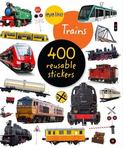 Cover for Workman Publishing · Eyelike Stickers: Trains (Pocketbok) (2020)