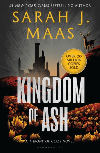 Cover for Sarah J. Maas · Kingdom of Ash: From the # 1 Sunday Times best-selling author of A Court of Thorns and Roses - Throne of Glass (Taschenbuch) (2023)